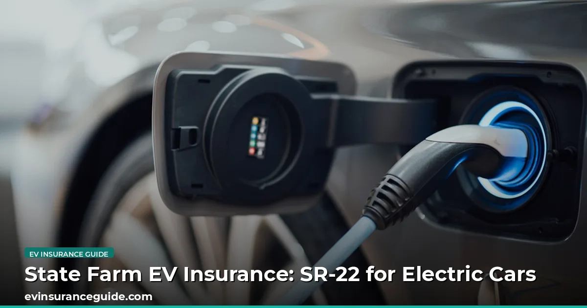 State Farm EV Insurance: SR-22 for Electric Cars