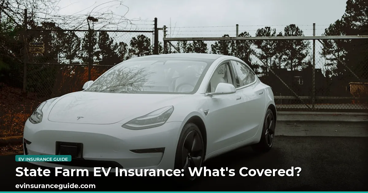 State Farm EV Insurance: What's Covered?