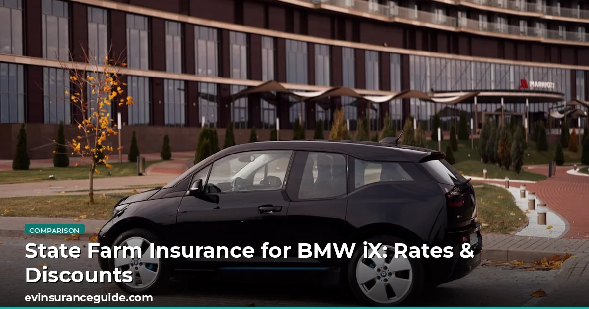 State Farm Insurance for BMW iX: Rates & Discounts