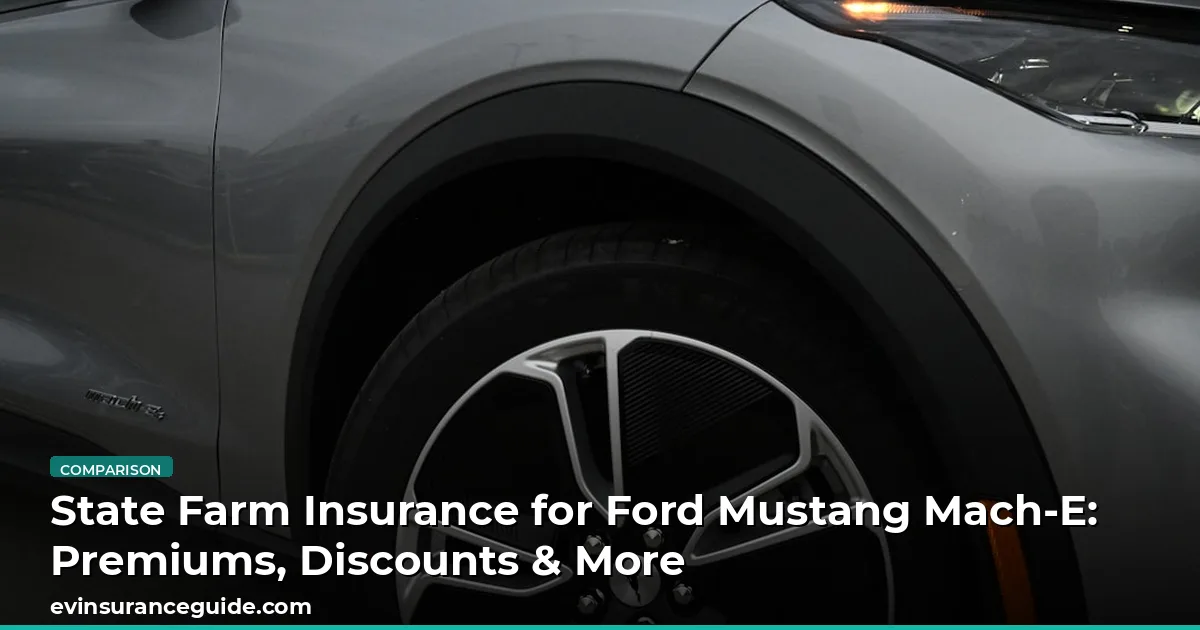 State Farm Insurance for Ford Mustang Mach-E: Premiums, Discounts & More