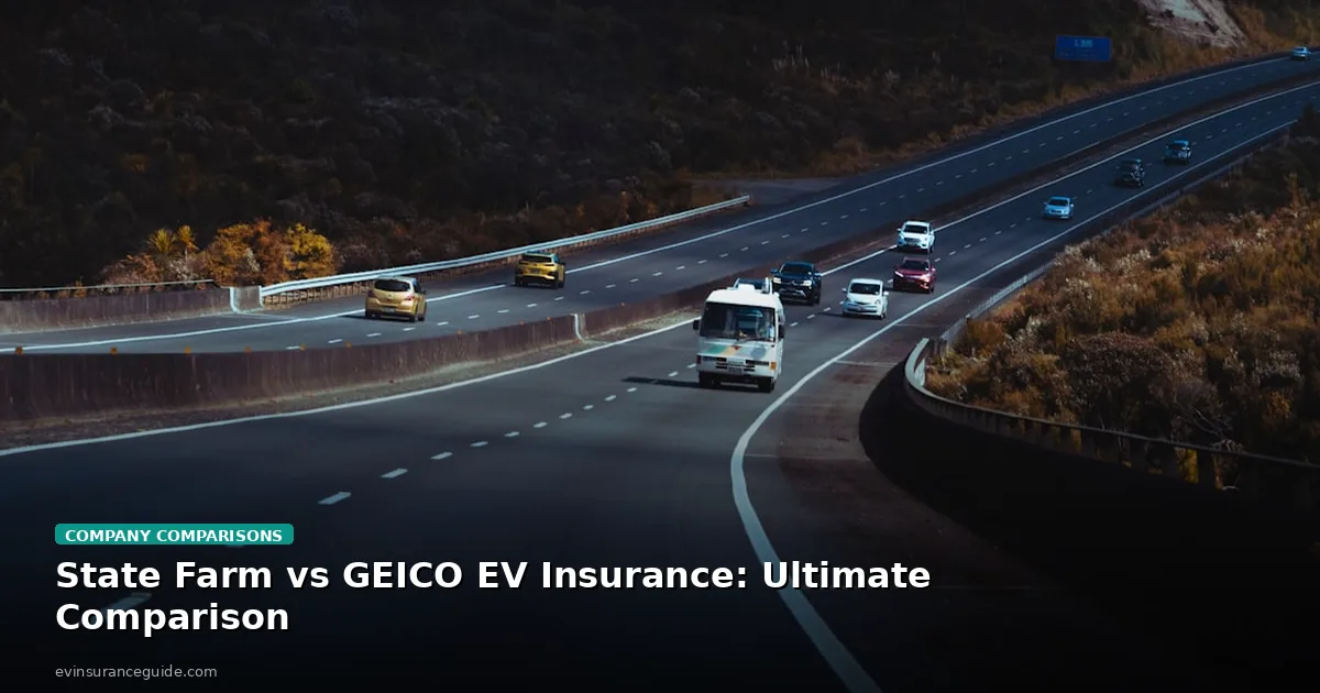 State Farm vs GEICO EV Insurance: Ultimate Comparison