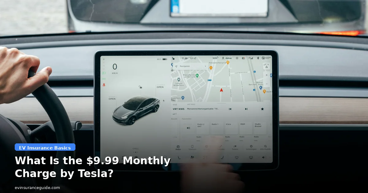 What Is the $9.99 Monthly Charge by Tesla? Premium Connectivity Explained