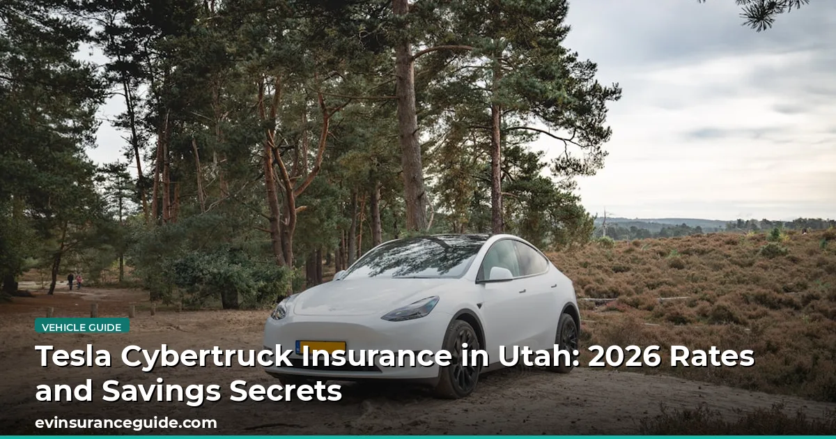 Tesla Cybertruck Insurance in Utah: 2026 Rates and Savings Secrets