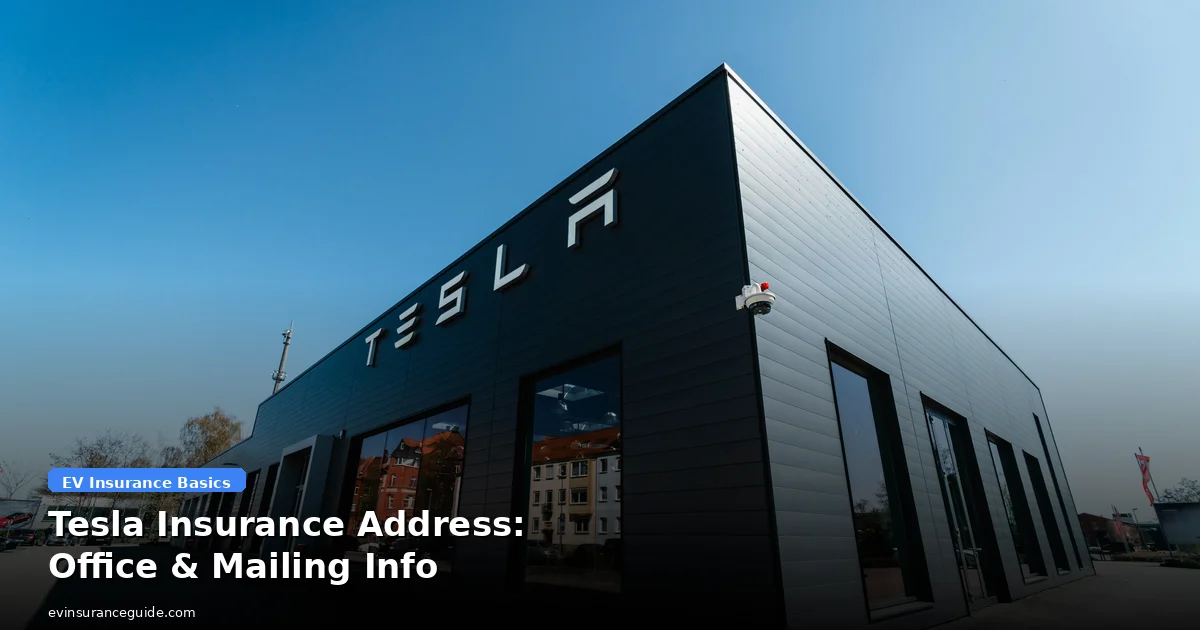Tesla Insurance Address: Office Locations and Mailing Info (2026)