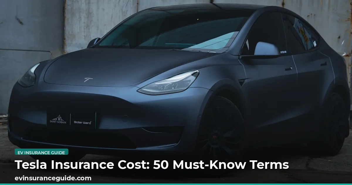 Tesla Insurance Cost: 50 Must-Know Terms