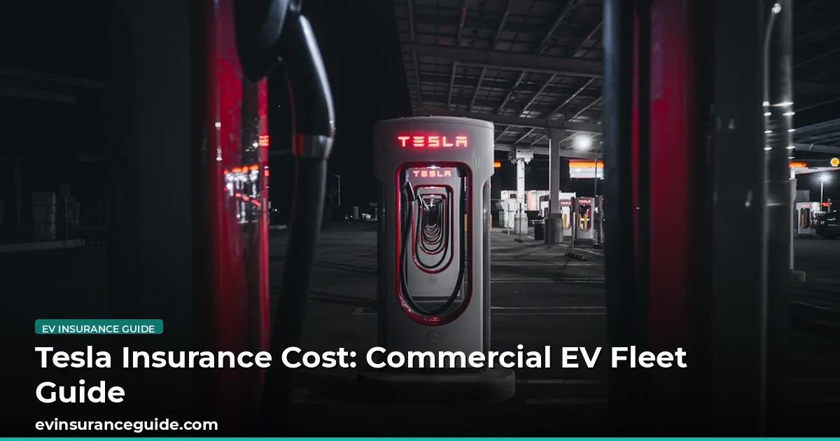 Tesla Insurance Cost: Commercial EV Fleet Guide