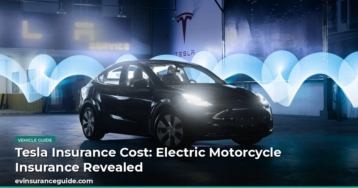 Tesla Insurance Cost: Electric Motorcycle Insurance Revealed