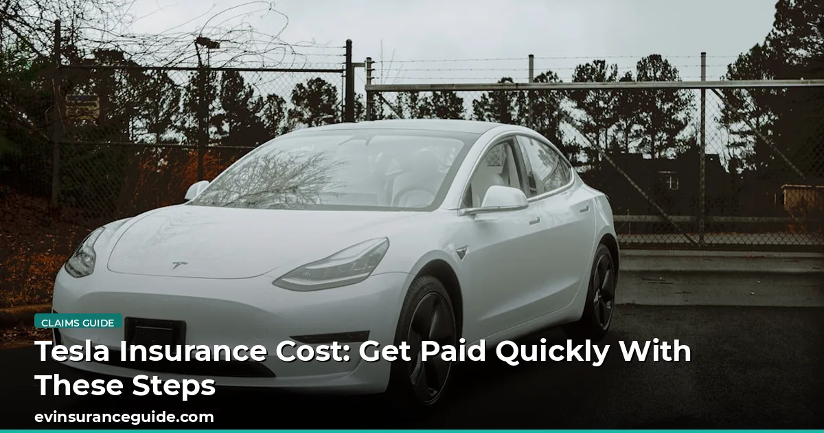 Tesla Insurance Cost: Get Paid Quickly With These Steps