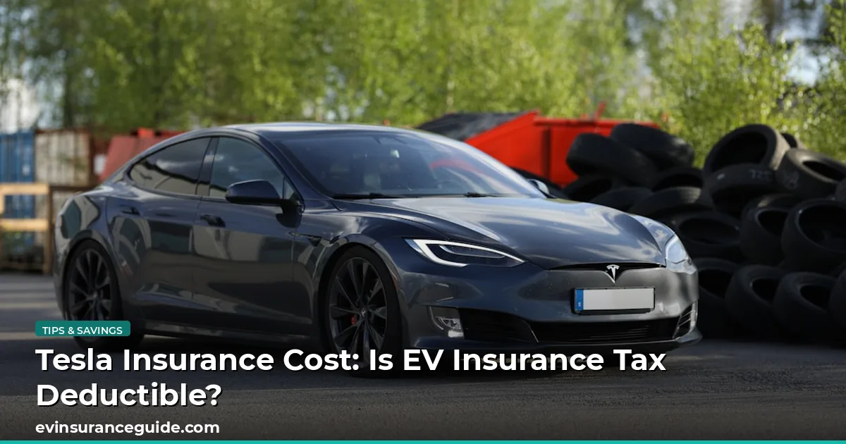 Tesla Insurance Cost: Is EV Insurance Tax Deductible?