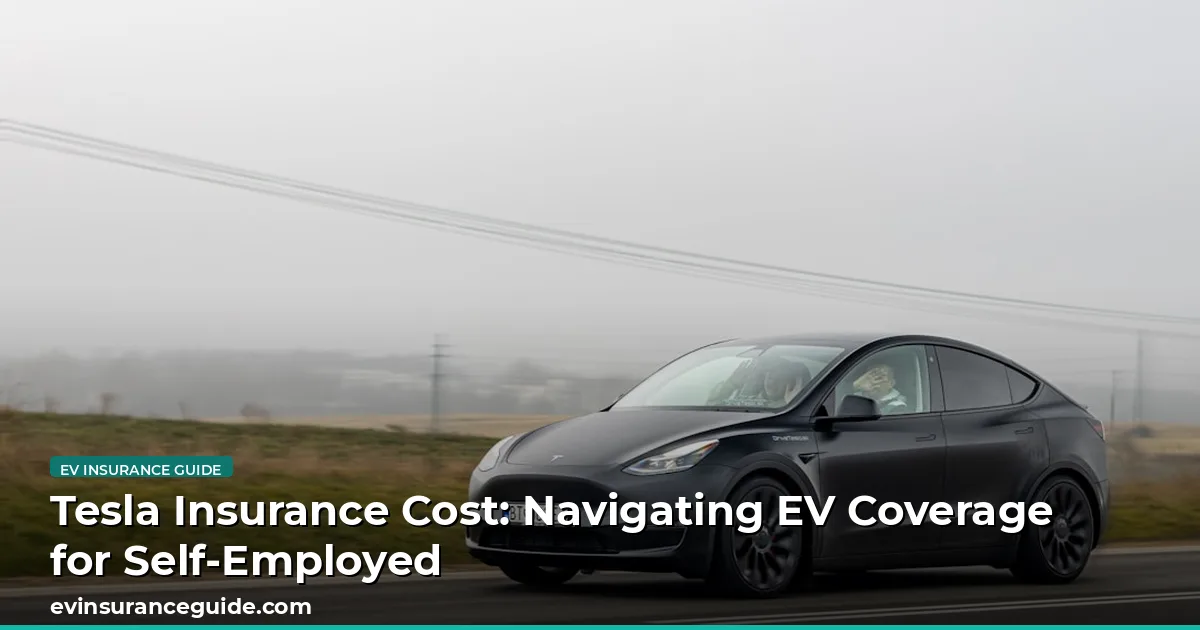 Tesla Insurance Cost: Navigating EV Coverage for Self-Employed