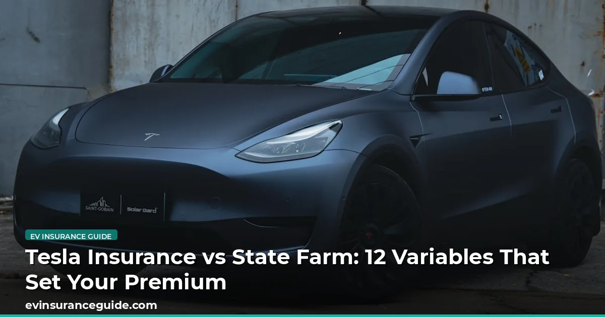 Tesla Insurance vs State Farm: 12 Variables That Set Your Premium
