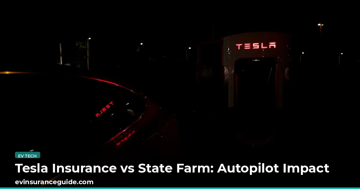 Tesla Insurance vs State Farm: Autopilot Impact