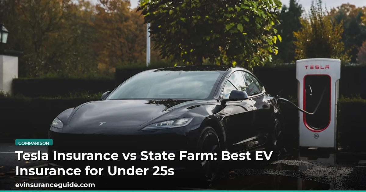 Tesla Insurance vs State Farm: Best EV Insurance for Under 25s