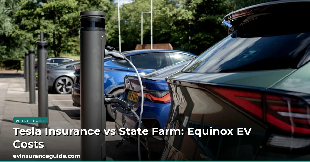 Tesla Insurance vs State Farm: Equinox EV Costs