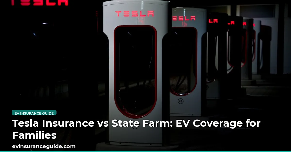 Tesla Insurance vs State Farm: EV Coverage for Families