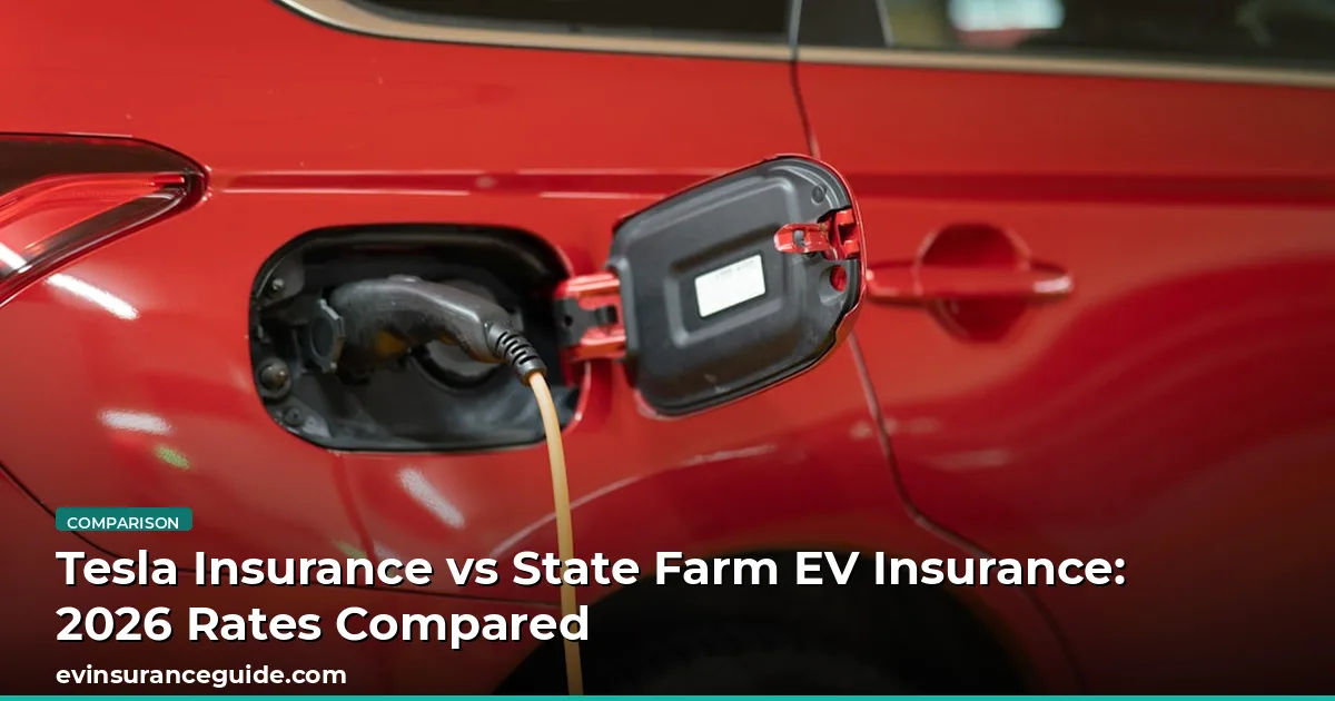 Tesla Insurance vs State Farm EV Insurance: 2026 Rates Compared