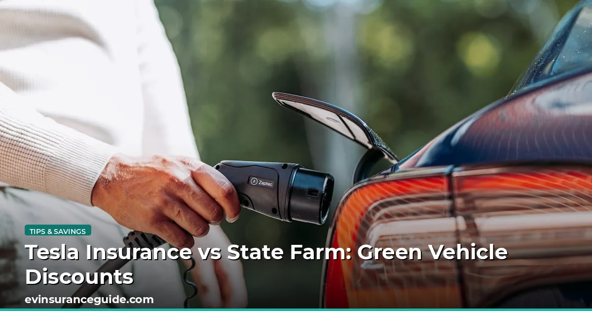 Tesla Insurance vs State Farm: Green Vehicle Discounts