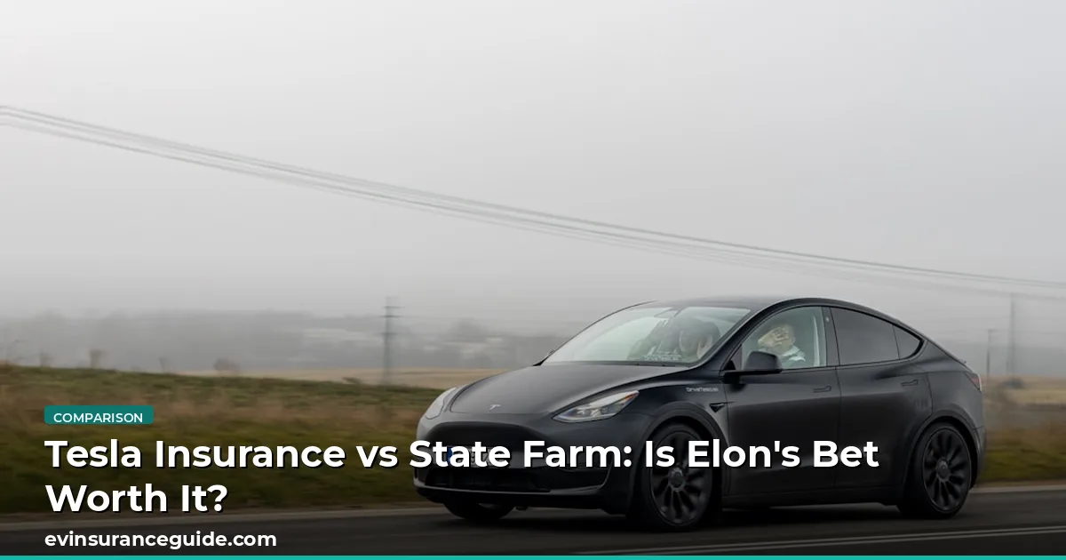 Tesla Insurance vs State Farm: Is Elon's Bet Worth It?