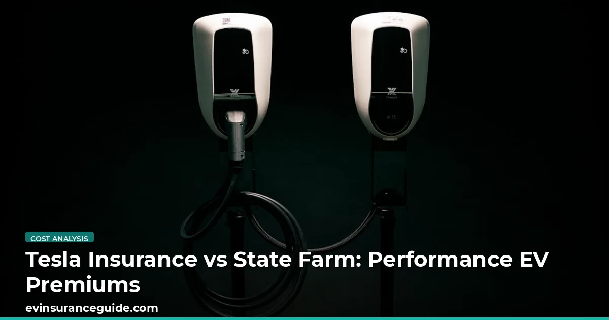 Tesla Insurance vs State Farm: Performance EV Premiums