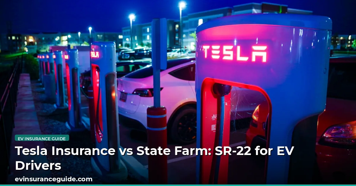 Tesla Insurance vs State Farm: SR-22 for EV Drivers