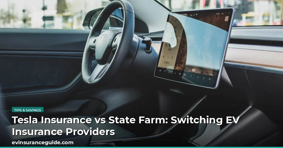 Tesla Insurance vs State Farm: Switching EV Insurance Providers