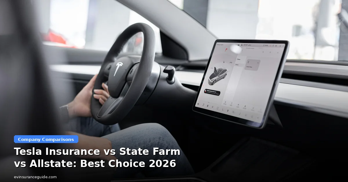 Tesla Insurance vs State Farm vs Allstate: Best Choice 2026