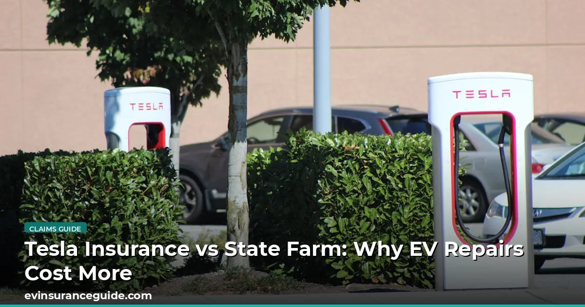 Tesla Insurance vs State Farm: Why EV Repairs Cost More