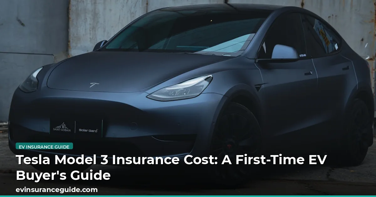 Tesla Model 3 Insurance Cost: A First-Time EV Buyer's Guide