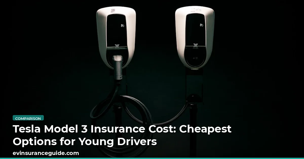 Tesla Model 3 Insurance Cost: Cheapest Options for Young Drivers