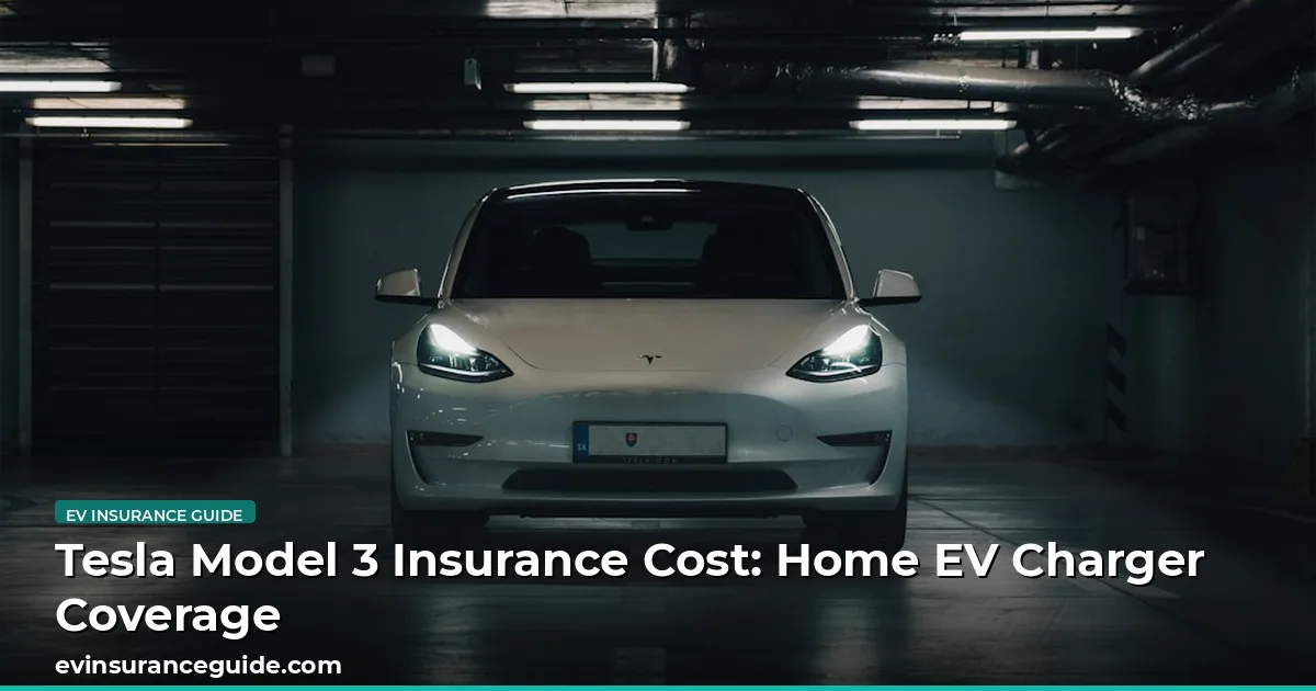 Tesla Model 3 Insurance Cost: Home EV Charger Coverage