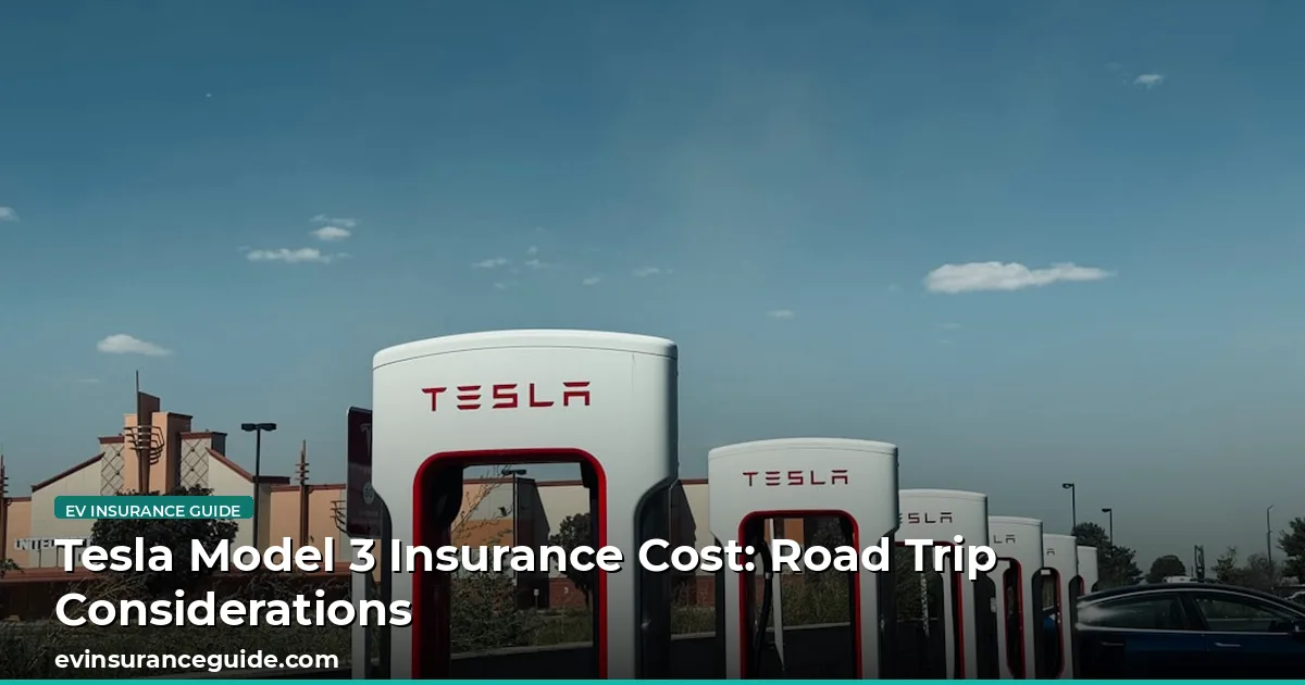 Tesla Model 3 Insurance Cost: Road Trip Considerations