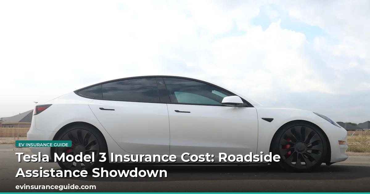 Tesla Model 3 Insurance Cost: Roadside Assistance Showdown