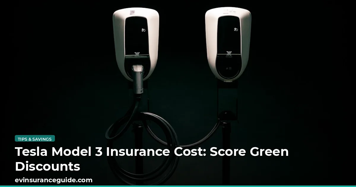 Tesla Model 3 Insurance Cost: Score Green Discounts