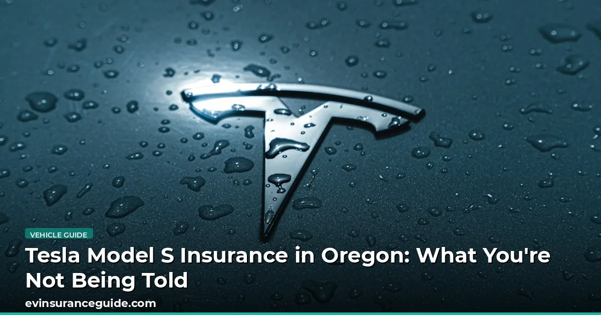 Tesla Model S Insurance in Oregon: What You're Not Being Told