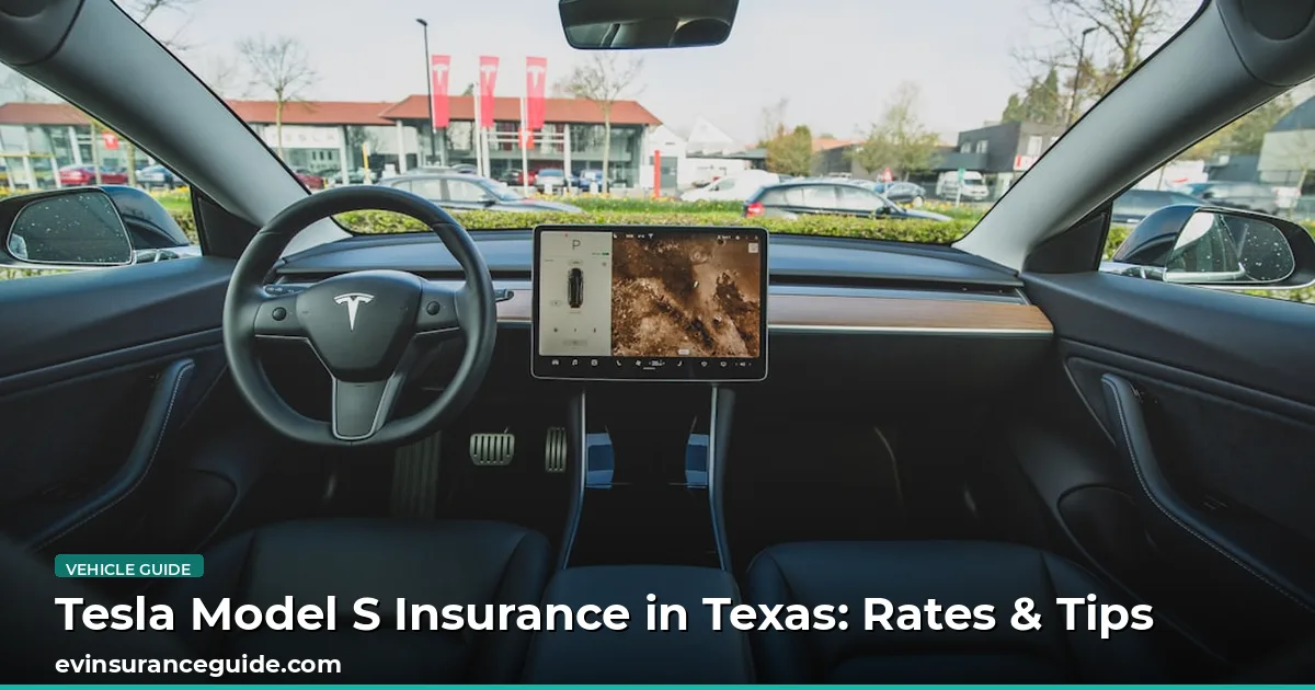 Tesla Model S Insurance in Texas: Rates & Tips