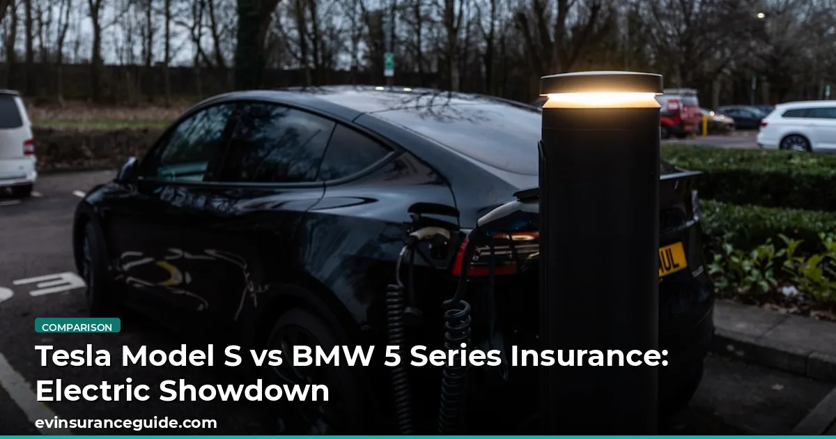 Tesla Model S vs BMW 5 Series Insurance: Electric Showdown