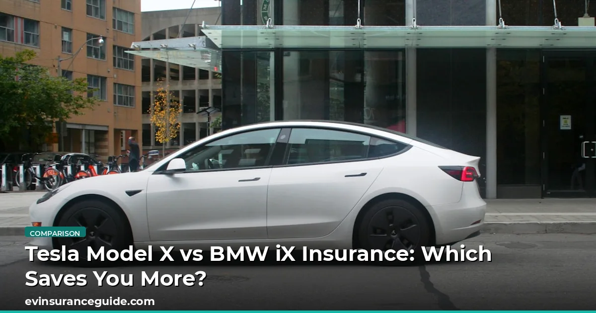 Tesla Model X vs BMW iX Insurance: Which Saves You More?