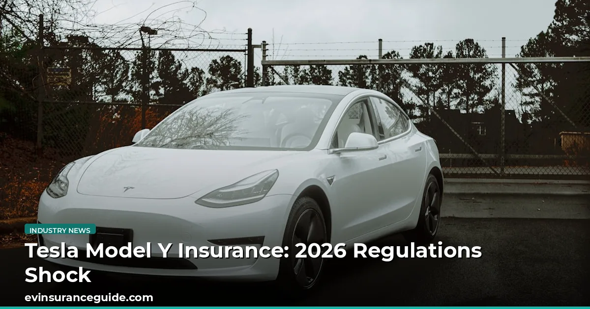 Tesla Model Y Insurance: 2026 Regulations Shock