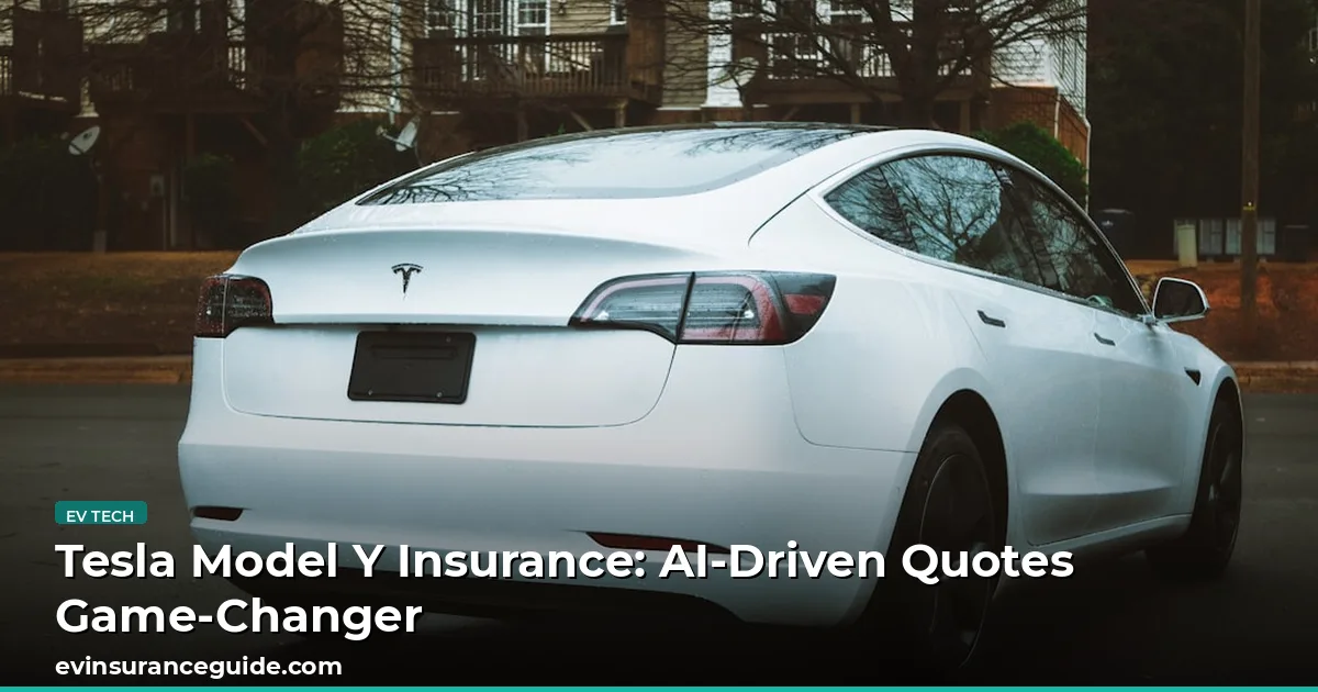 Tesla Model Y Insurance: AI-Driven Quotes Game-Changer