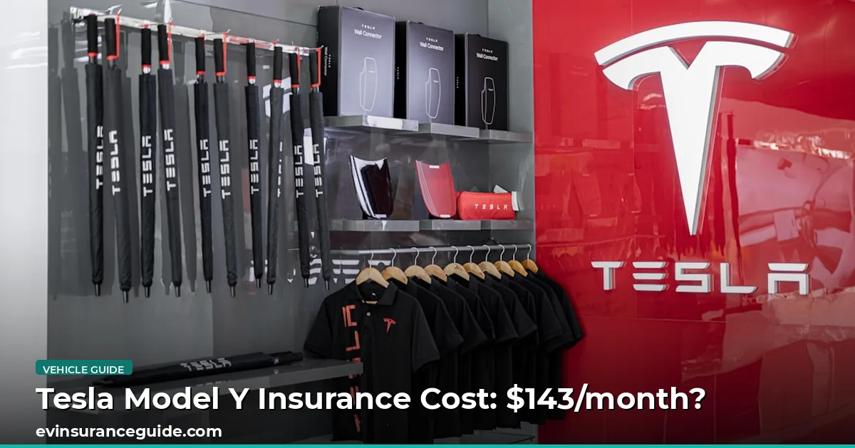 Tesla Model Y Insurance Cost: $143/month?