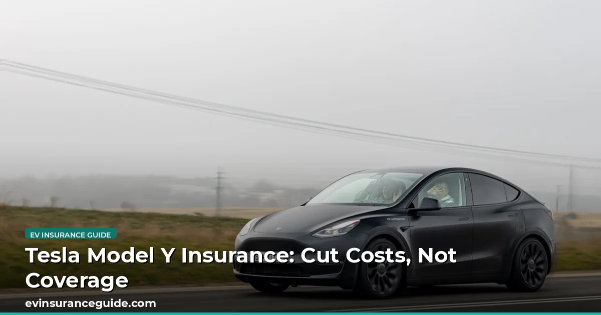 Tesla Model Y Insurance: Cut Costs, Not Coverage