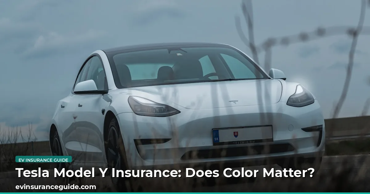 Tesla Model Y Insurance: Does Color Matter?