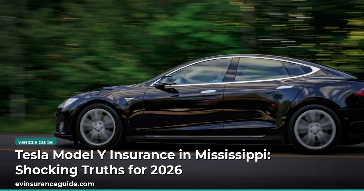 Tesla Model Y Insurance in Mississippi: Shocking Truths for 2026