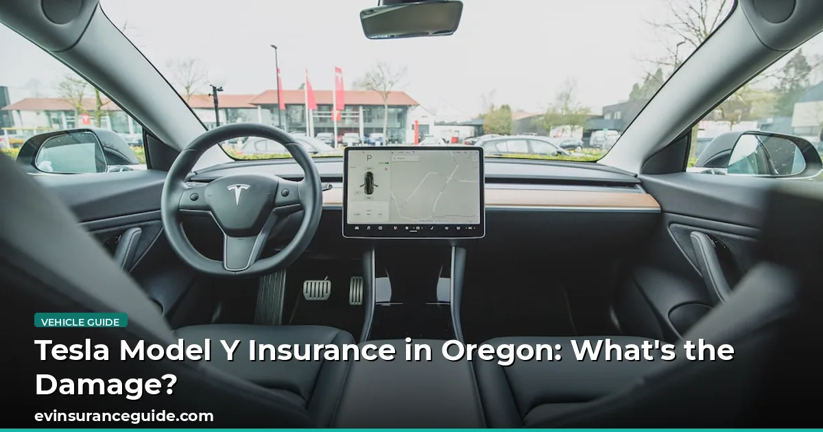 Tesla Model Y Insurance in Oregon: What's the Damage?