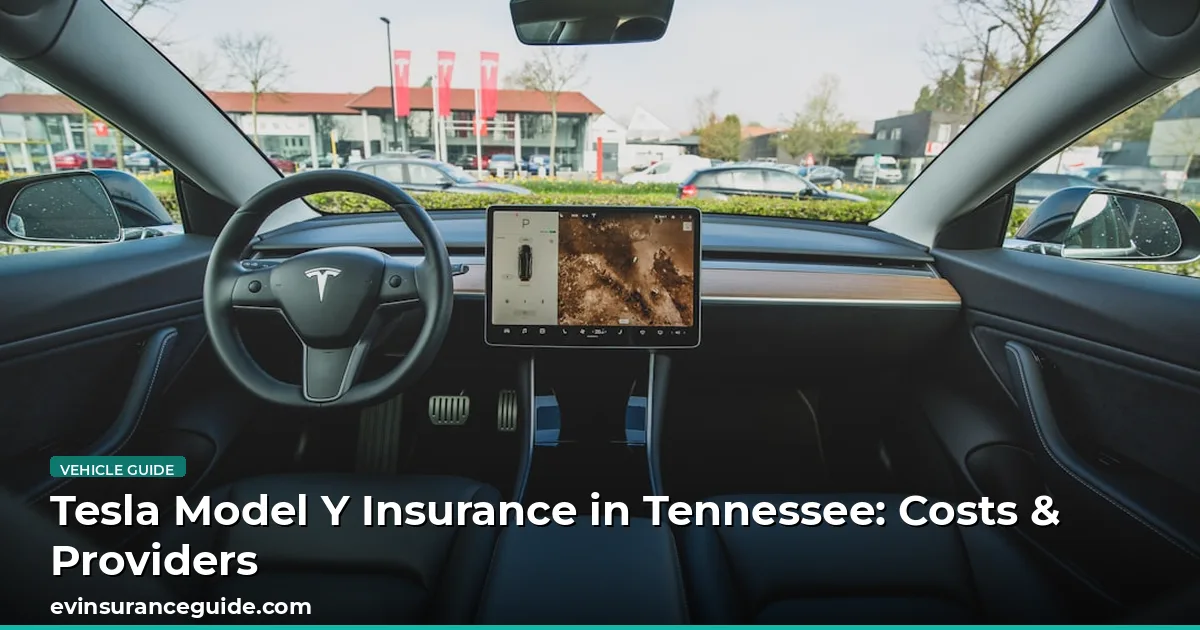 Tesla Model Y Insurance in Tennessee: Costs & Providers