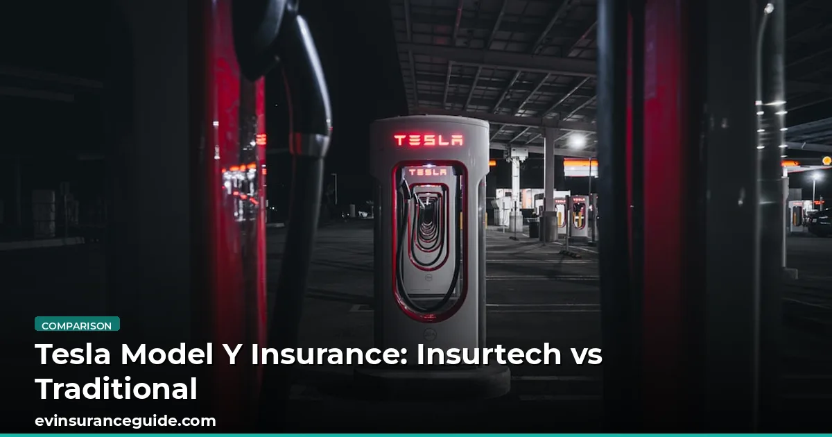 Tesla Model Y Insurance: Insurtech vs Traditional