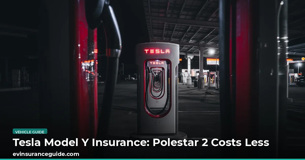Tesla Model Y Insurance: Polestar 2 Costs Less