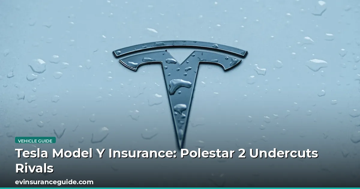 Tesla Model Y Insurance: Polestar 2 Undercuts Rivals