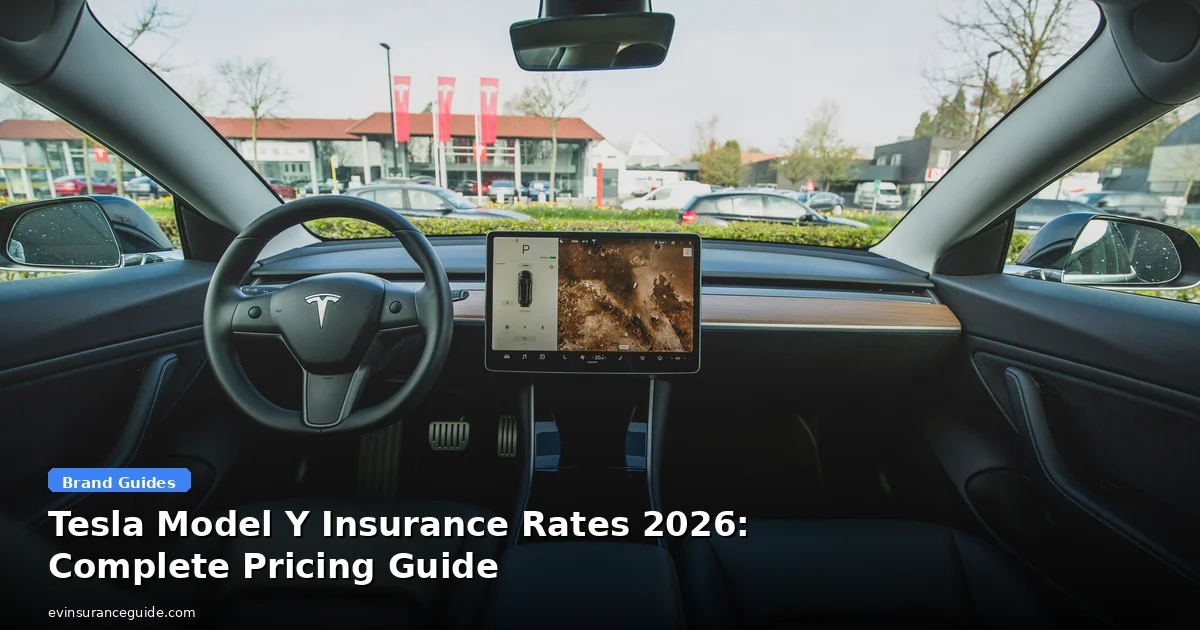 Tesla Model Y Insurance Rates 2026: Complete Pricing Guide