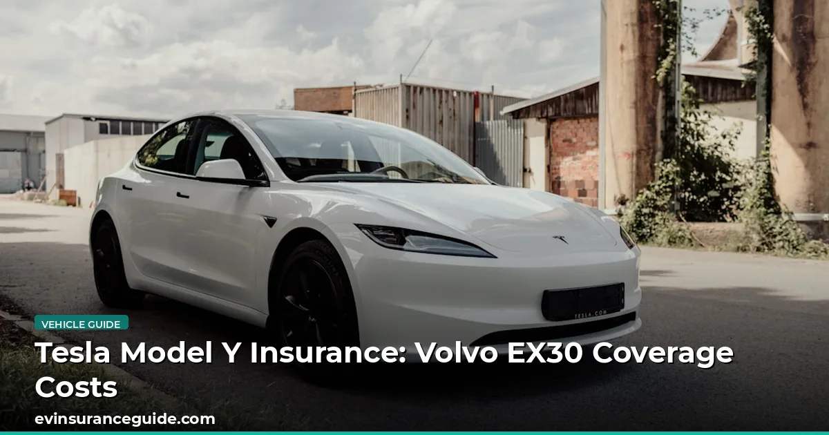 Tesla Model Y Insurance: Volvo EX30 Coverage Costs